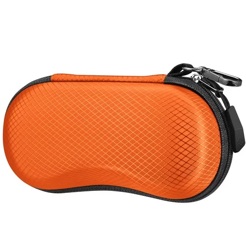 Sunglasses Case Hard EVA Shell Shockproof Sport Glasses Case w/ Metal Carabiner 3